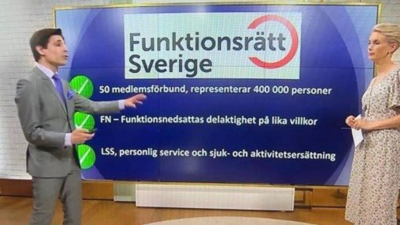 Funktionsrätt Sveriges partianalys 2022 presenteras i Nyhetsmorgon