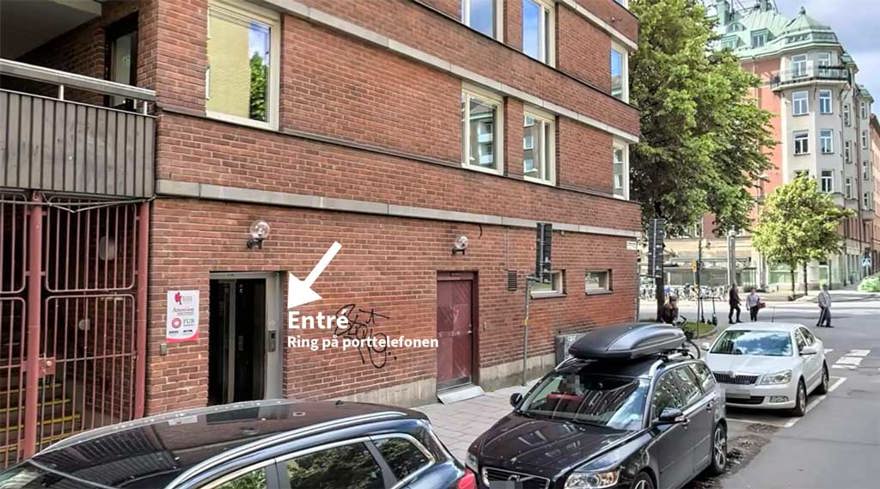 Entré Brännkyrkagatan 91