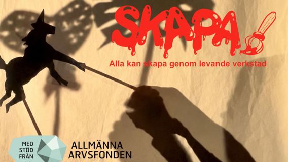 Ljus i novembermörkret – familjedag med skuggspel.